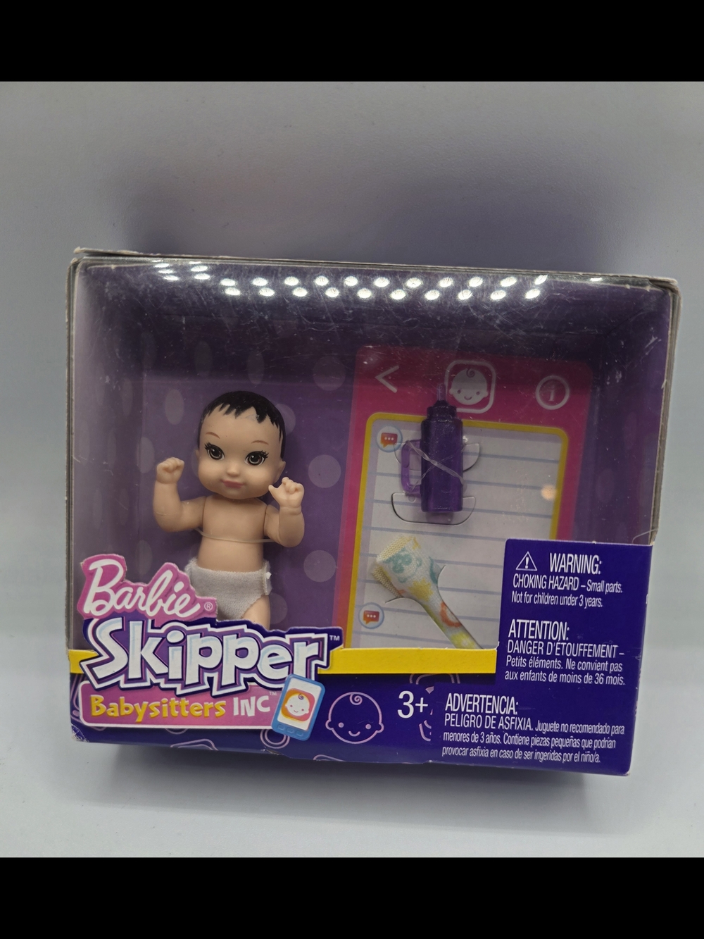 Mattel Barbie Skipper Babysitters Inc Purple Doll Accessory Set